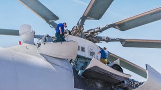 Crazy Process of Starting the World’s Biggest Helicopter Ever Produced [upl. by Pierce]