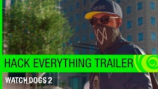 WATCH DOGS 2 Gameplay Trailer E3 2016 [upl. by Adlesirhc]