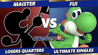 Sumabato 51 TOP 8  Fui Yoshi Vs Maister Game amp Watch Smash Ultimate  SSBU [upl. by Oniskey329]