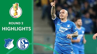 Dominated Hoffenheim is too strong  TSG Hoffenheim vs Schalke 04 51  Highlights  DFBPokal [upl. by Denae]