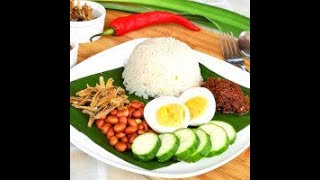 Nasi Lemak Chicken Sambal  Nasi Lemak Sambal Ayam [upl. by Libenson]