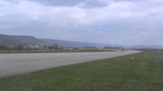 Schleicher ASW 27 Glider at Mifflin County Airport Reedsville PA 5314 [upl. by Bartosch]