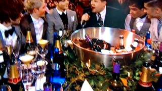 One Direction  Interview by James Corden at the Brit Awards [upl. by Attezi]