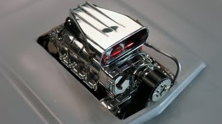 FG Dragster  Mounting the Diecast V8 and Cutting the Body [upl. by Trebornhoj]