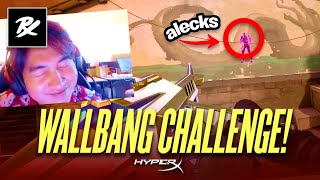 PRX tries the HyperX Wallbang Challenge  Paper Rex WGAMING [upl. by Eenolem]