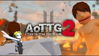 HUMANITYS STRONGESTWEAKEST SOLDIER Attack on Titan Tribute Game 2 AOTTG2 Alpha Gameplay [upl. by Oina]