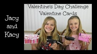 Valentines Day Card Challenge  Jacy and Kacy [upl. by Mcconnell]