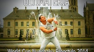 Nunchaku Ultimateria  World Cup freestyle 2014 [upl. by Eugilegna840]