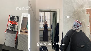 Daily life of a German student ft MUC vlog [upl. by Auoh892]