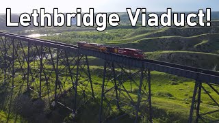 The World Famous Lethbridge Viaduct  In Color [upl. by Yeca372]