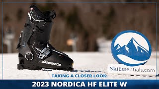 2023 Nordica HF Elite W Ski Boots Short Review with SkiEssentialscom [upl. by Collyer771]