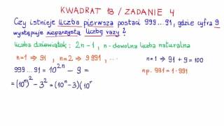 Olimpiada Matematyczna Juniorów  Kwadrat 184 i 5 [upl. by Fry]