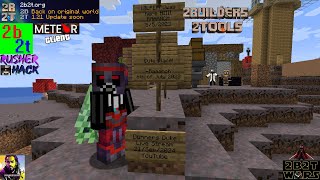 “2b2t Anarchy Server 120 Update to 121 Soon Epic Base Hunting with RusherHack amp Meteor Client” [upl. by Notxam476]