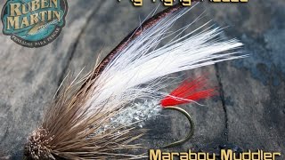 Marabou Muddler streamer fly tying instructions by Ruben Martin [upl. by Ayotnahs788]