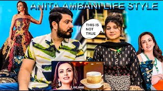 Nita Ambani Lifestyle Pakistani Reaction  Reaction Studio [upl. by Itaws622]