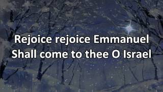 O Come O Come Emmanuel  Instrumental with Lyrics no vocals [upl. by Dilan]