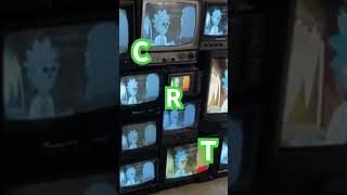 CRT song of fsme Cathode Ray Tube TV Wall [upl. by Einohtna819]