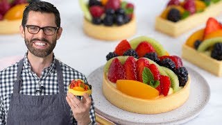 The BEST Fruit Tart Recipe [upl. by Tinaret560]