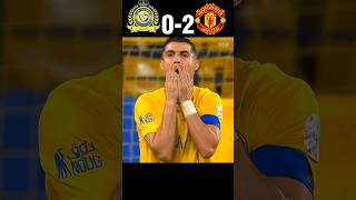 Al Nassr vs Manchester United Final Imaginary 2024 Penalty shootout youtube football shorts [upl. by Noivert]