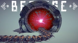 Besiege  The Death Tunnel amp A Huge Final Boss  Besiege Best Creations [upl. by Anatnom]