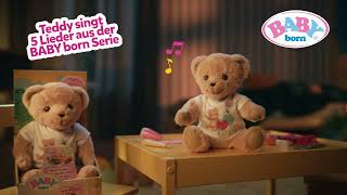 🧸💕 Singender Teddy Dein musikalischer Kuschelfreund  BABY born [upl. by Penman]