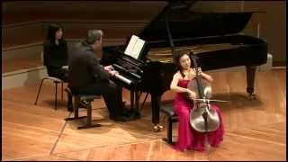 HeeYoung Lim plays Chopin Cello Sonata in g minor op65 1st movement Allegro moderato [upl. by Belden99]