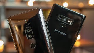 Samsung Galaxy Note 9 vs XZ2 Premium Camera Comparison📸 [upl. by Orelle]