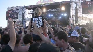 Staind Outside Carolina Rebellion 2014 live [upl. by Anawot]