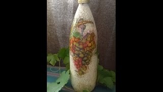 Tutorial decoupage na szkle spękania jednoskładnikowe cieniowania patyna  dla początkujących [upl. by Edwyna409]