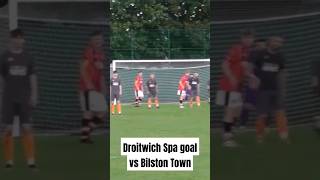 Droitwich Spa 2nd goal vs Bilston Town  8823 nonleaguematchday [upl. by Sofie268]