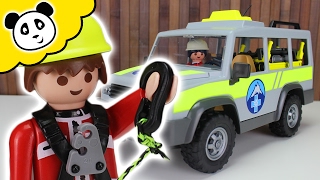 ⭕ PLAYMOBIL Abenteuer ⛰ Einsatzfahrzeug der Bergrettung ⛰ Spielzeug ausgepackt amp angespielt [upl. by Nocaj329]