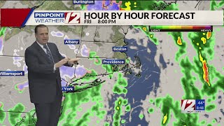 WPRI 12 Weather Forecast 112024 Dry today beneficial rain arrives for Thursday [upl. by Valeta]