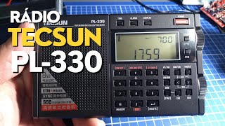 Rádio Tecsun PL330  Sensacional [upl. by Notsirt]