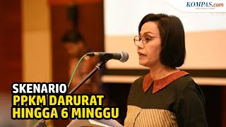 Sri Mulyani Sudah Siapkan Skenario PPKM Darurat hingga 6 Minggu [upl. by Porcia]