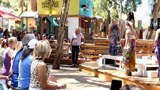 82024 FASHION SHOW  Sawdust Art Festival Laguna Beach [upl. by Stephani337]