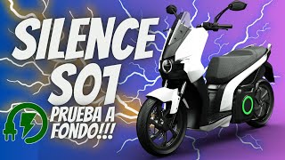 SILENCE S01 MOTO ELECTRICA MADE IN SPAIN [upl. by Marcelline430]