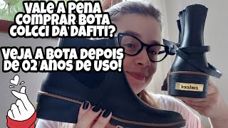 Bota Colcci Da Dafiti Vale a Pena Comprar Vídeo Depois de 02 Anos de CompraConfira [upl. by Ranjiv]