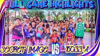 SECRET IMAGE VS BOSS A  BEST HIGHLIGHTS THE COMMISSIONERS MIDGET 16U BASKETBALL LEAGUE SEASON 5 [upl. by Valoniah]