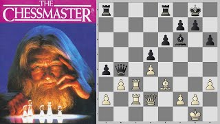 Шахматы  Chessmaster 9000 – Ларри Кристиансен  Матч 2002 года 1 партия [upl. by Otreblide]