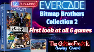 Evercade Bitmap Brothers collection 2 first look gaming videogames gameplay [upl. by Jonell]