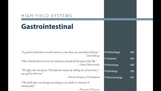 USMLE  Read With Me  First Aid  Gastrointestinal [upl. by Ahsied]