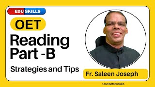 Edu Skills OET Reading Part  B Strategies and Tips [upl. by Aicenad]