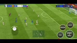 Slovensko vs Španielsko  EURO 2024  EA SPORT FC MOBILE [upl. by Hpseoj398]