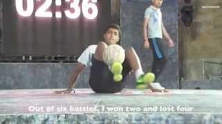 Keedology  Episode 1  Pradeep Ramesh Football freestyler [upl. by Omlesna]