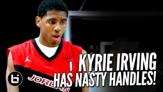 Kyrie Irving Has NASTY Handles amp SICK Game Official High School Mixtape [upl. by Ynnus397]