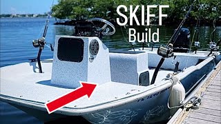 Custom Skiff Build catamaran boat [upl. by Femmine206]