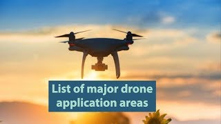 Top 10 applications of drones [upl. by Ahsytal944]