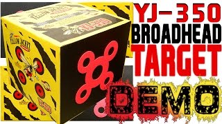 Yellow Jacket YJ350 Broadhead Foam Archery Target by Morrell [upl. by Screens429]