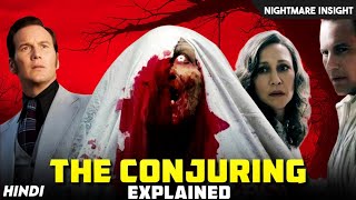 The Conjuring 2013 Movie Explained In Hindi  Facts  The Curse Of Bathsheba  Nightmare Insight [upl. by Netsuj]