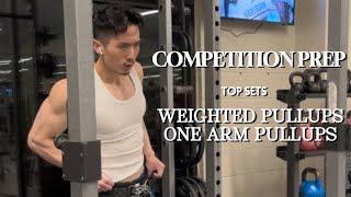 Weighted Pull Up Competition Training [upl. by Eerual]